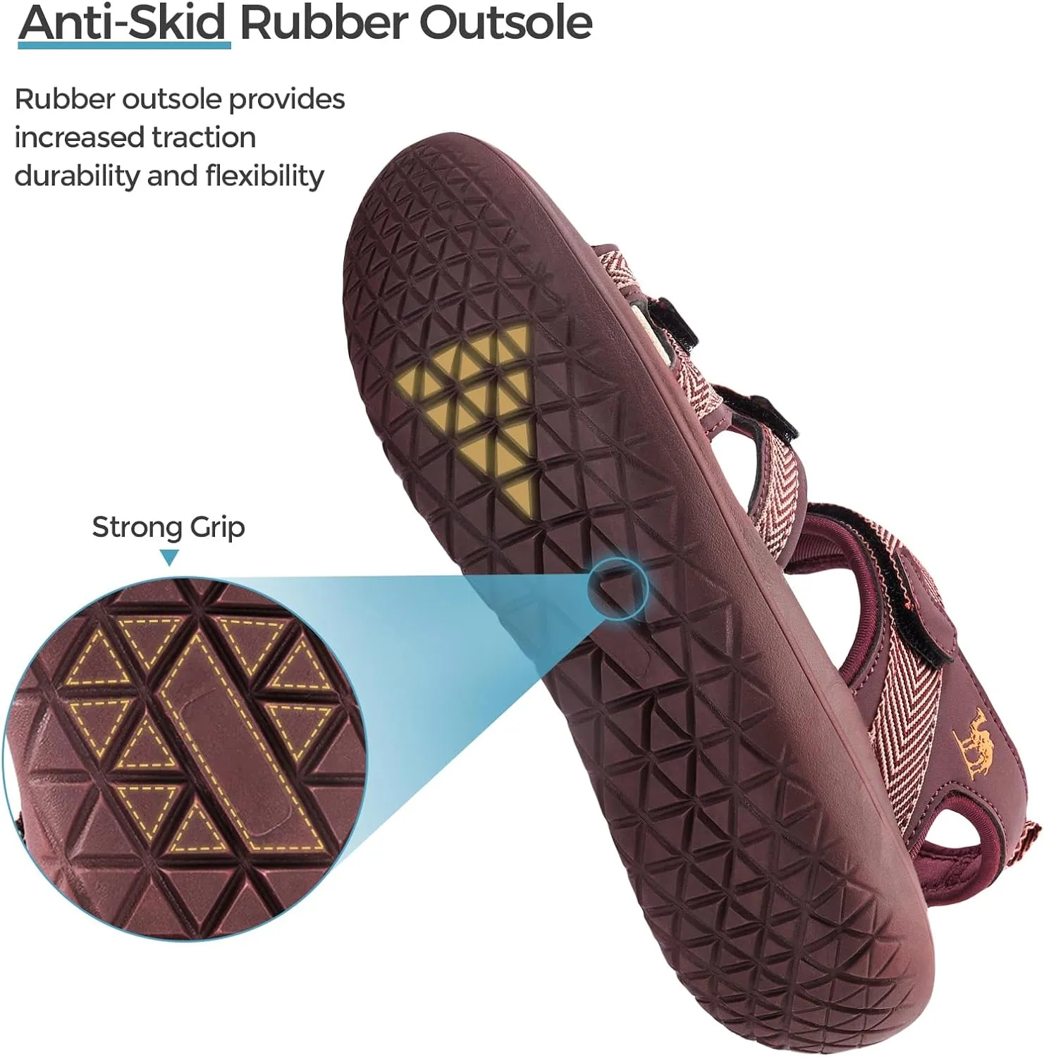 CAMEL CROWN Hiking Sandals for Women Strappy Water Sandals Comfortable Lightweight Walking Sandal for Outdoor Sport