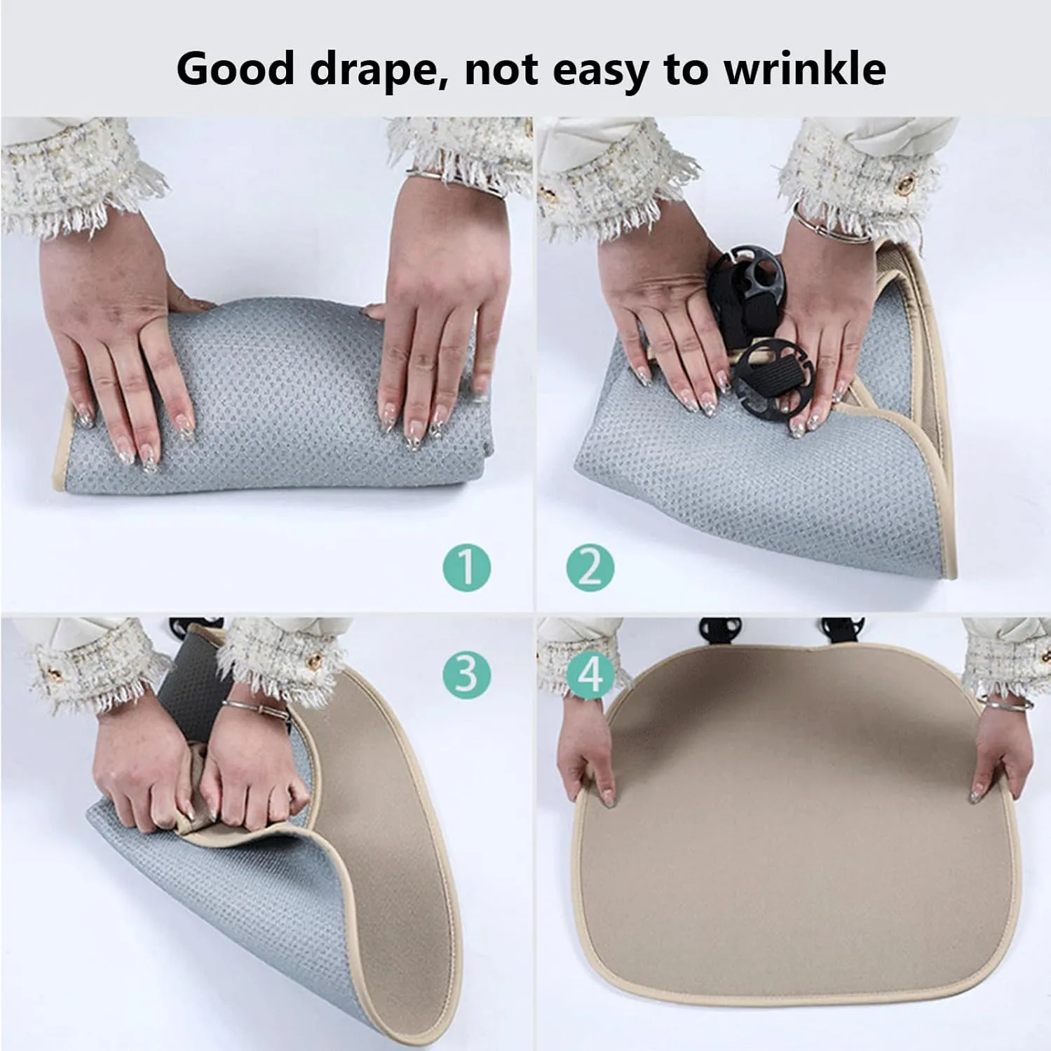 Car Seat Cushions for Chevrolet Statesman Veritas Rezzo Equinox G2X Trailblazer Breathable Comfort Car Seat Pads Anti Sweat Stain Anti-Slip Car Cushion Auto Seat Pad,D- Three Pieces