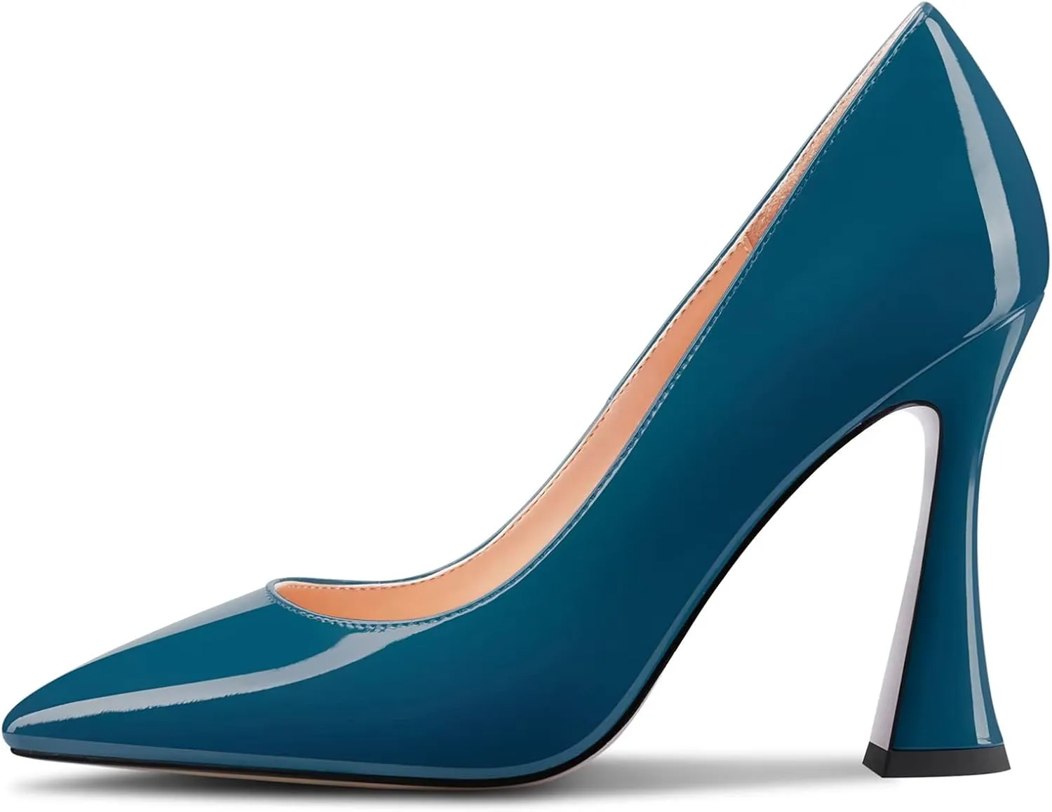 Castamere Women Stiletto High Heel Pointed Toe Slip-on Pumps Sexy Dress Classic 3.9 Inches Heels