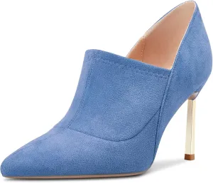 Castamere Women Stiletto High Heel Pointed Toe Slip-on Pumps Wedding Office 3.3 Inches Heels