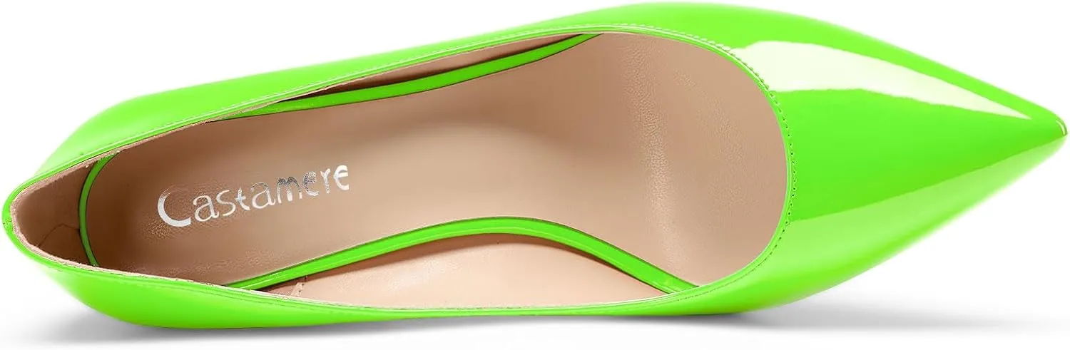 Castamere Womens High Heel Pointed Toe Slip-on Pumps 8CM