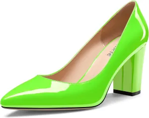 Castamere Womens High Heel Pointed Toe Slip-on Pumps 8CM