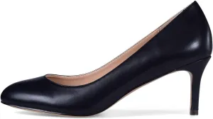 Castamere Womens Round Toe Pumps Stiletto Mid Heels Office Slip-on 6CM Heels