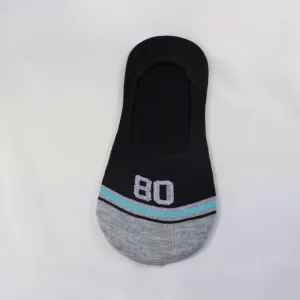 Casual Cotton Loafer Socks Black