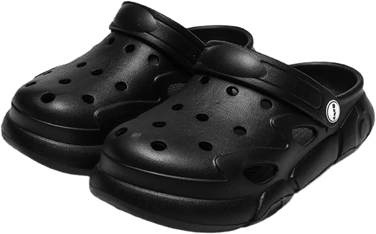 CERYTHRINA Little Kids Clogs Girls Boys Slide Lightweight Garden Shoes Slip-on Beach Pool Shower Slippers