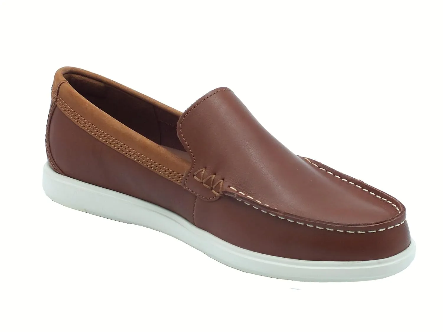 Clarks Men's Bratton Loafer, Dark Tan, 9.5 Men