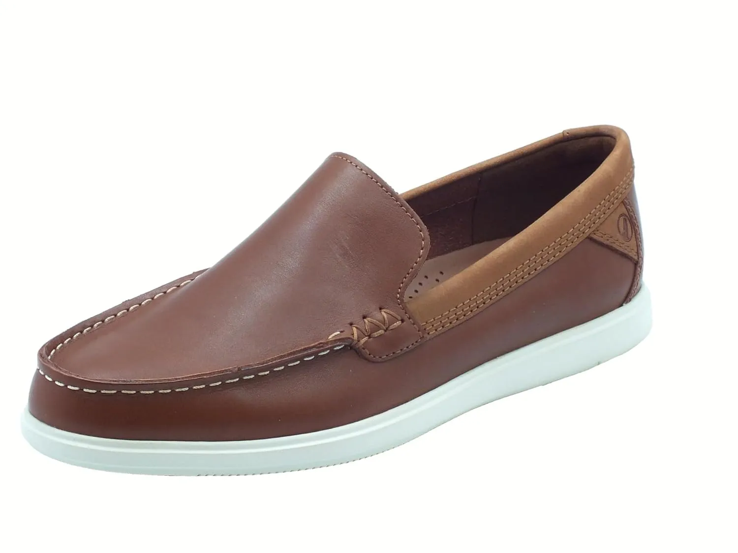 Clarks Men's Bratton Loafer, Dark Tan, 9.5 Men