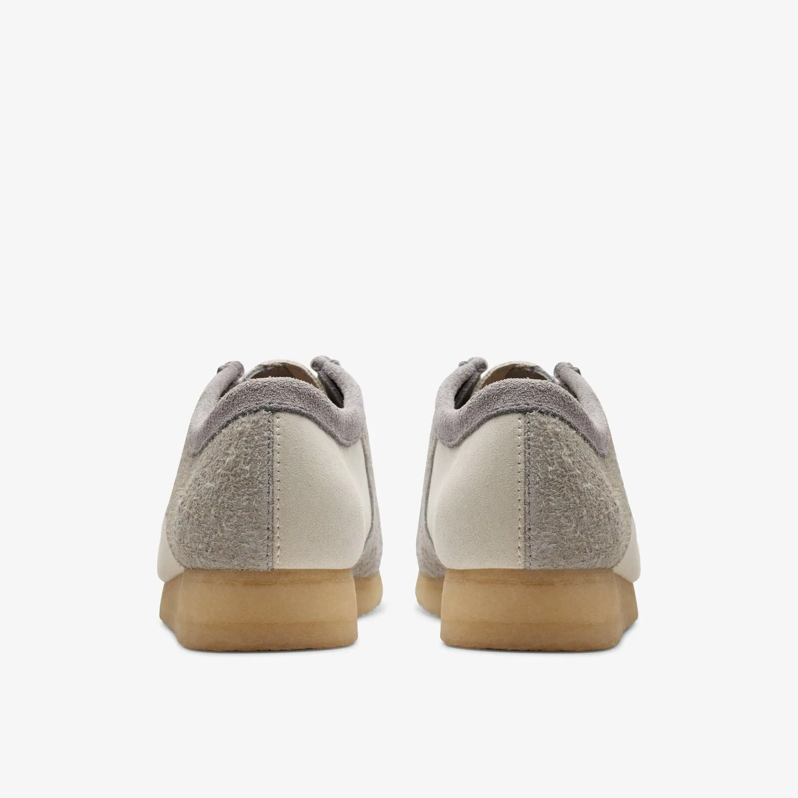 Clarks Men's Wallabee Grey/Off White 26176525