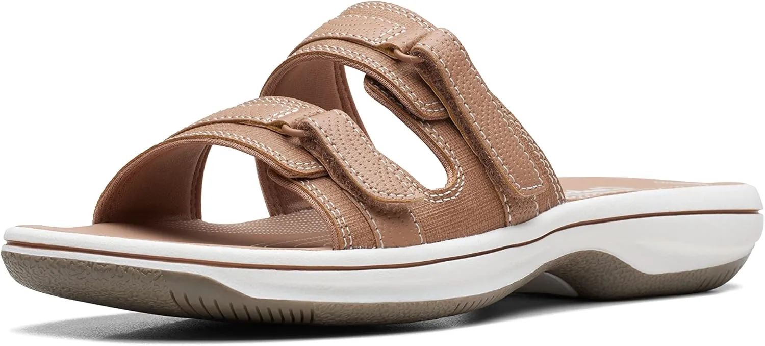 Clarks Women's Breeze Piper Slide Sandal