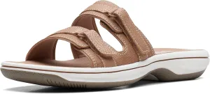 Clarks Women's Breeze Piper Slide Sandal