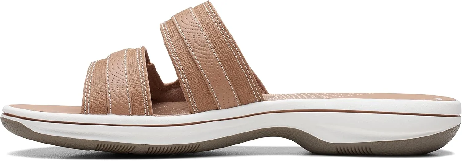 Clarks Women's Breeze Piper Slide Sandal