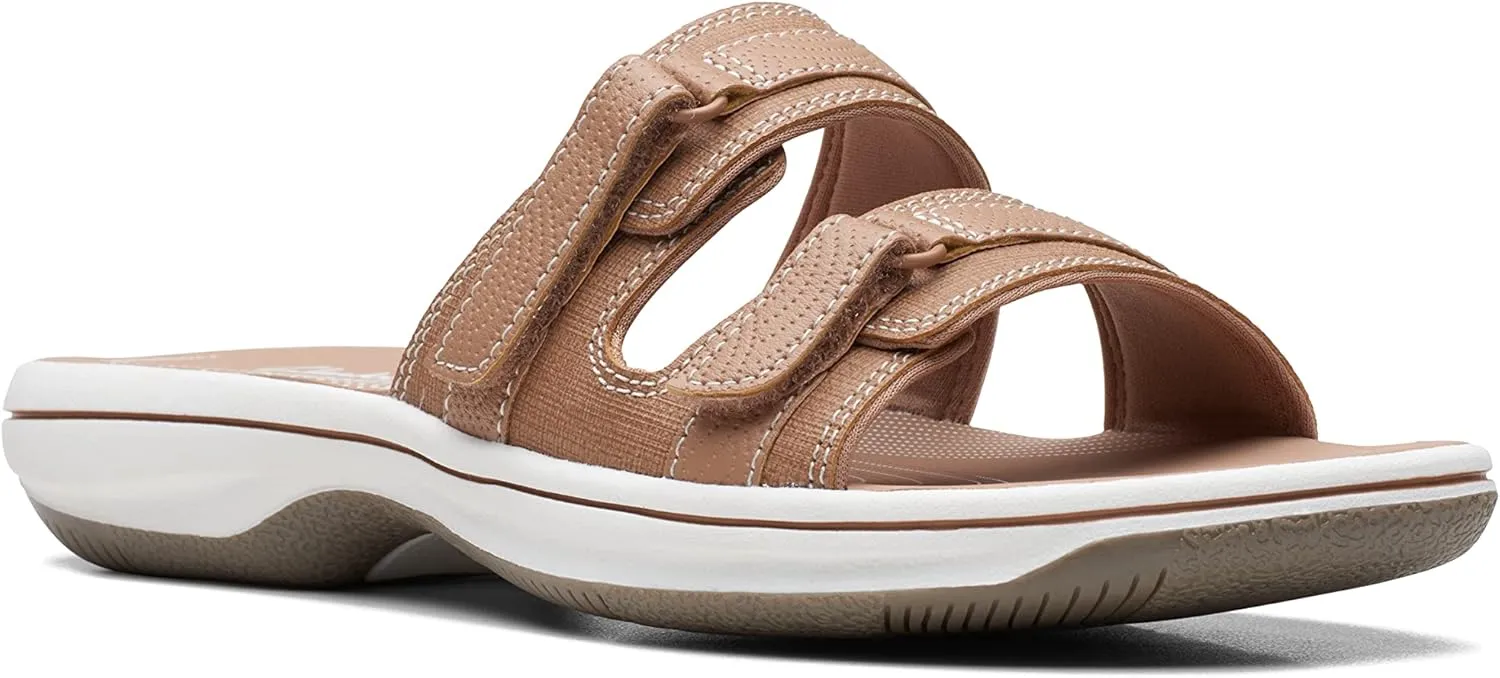 Clarks Women's Breeze Piper Slide Sandal