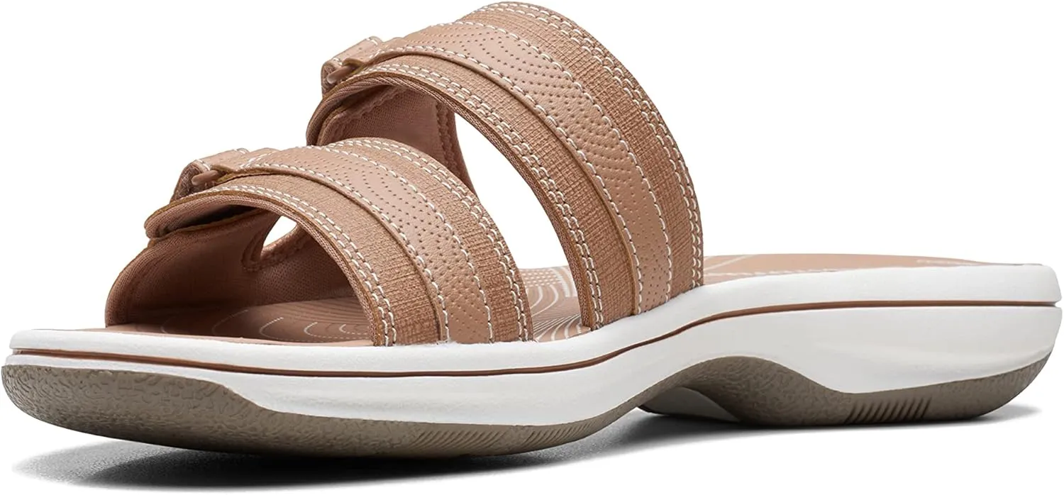 Clarks Women's Breeze Piper Slide Sandal