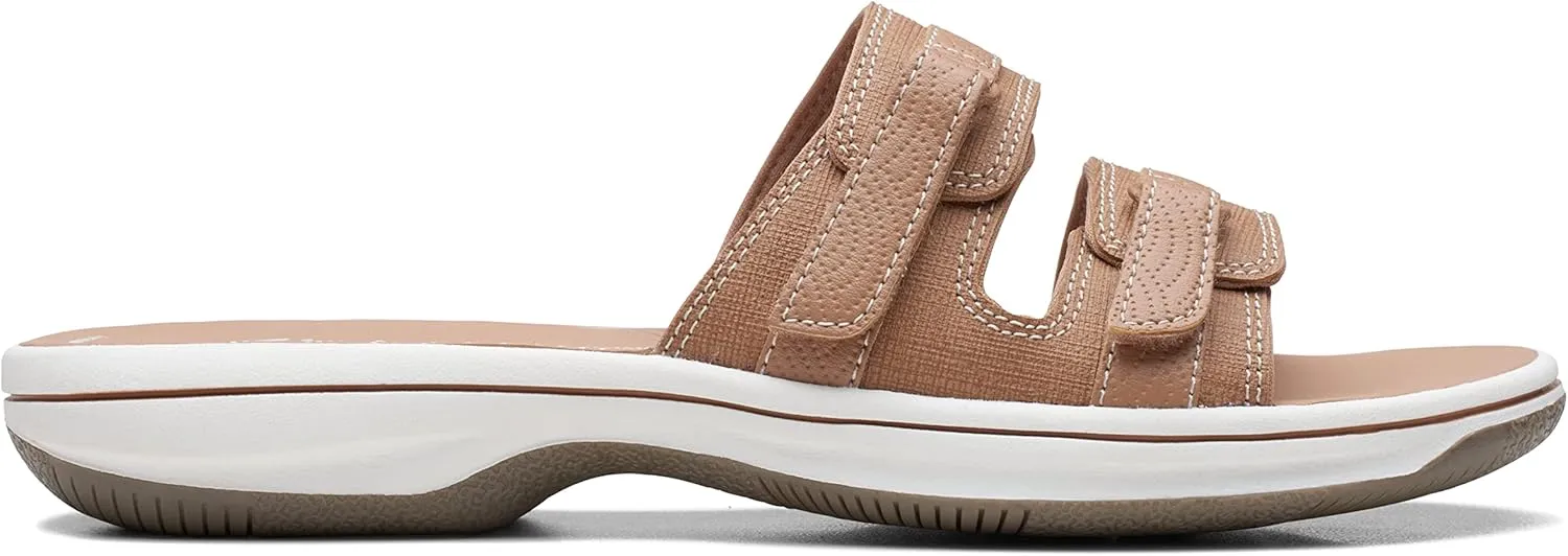 Clarks Women's Breeze Piper Slide Sandal