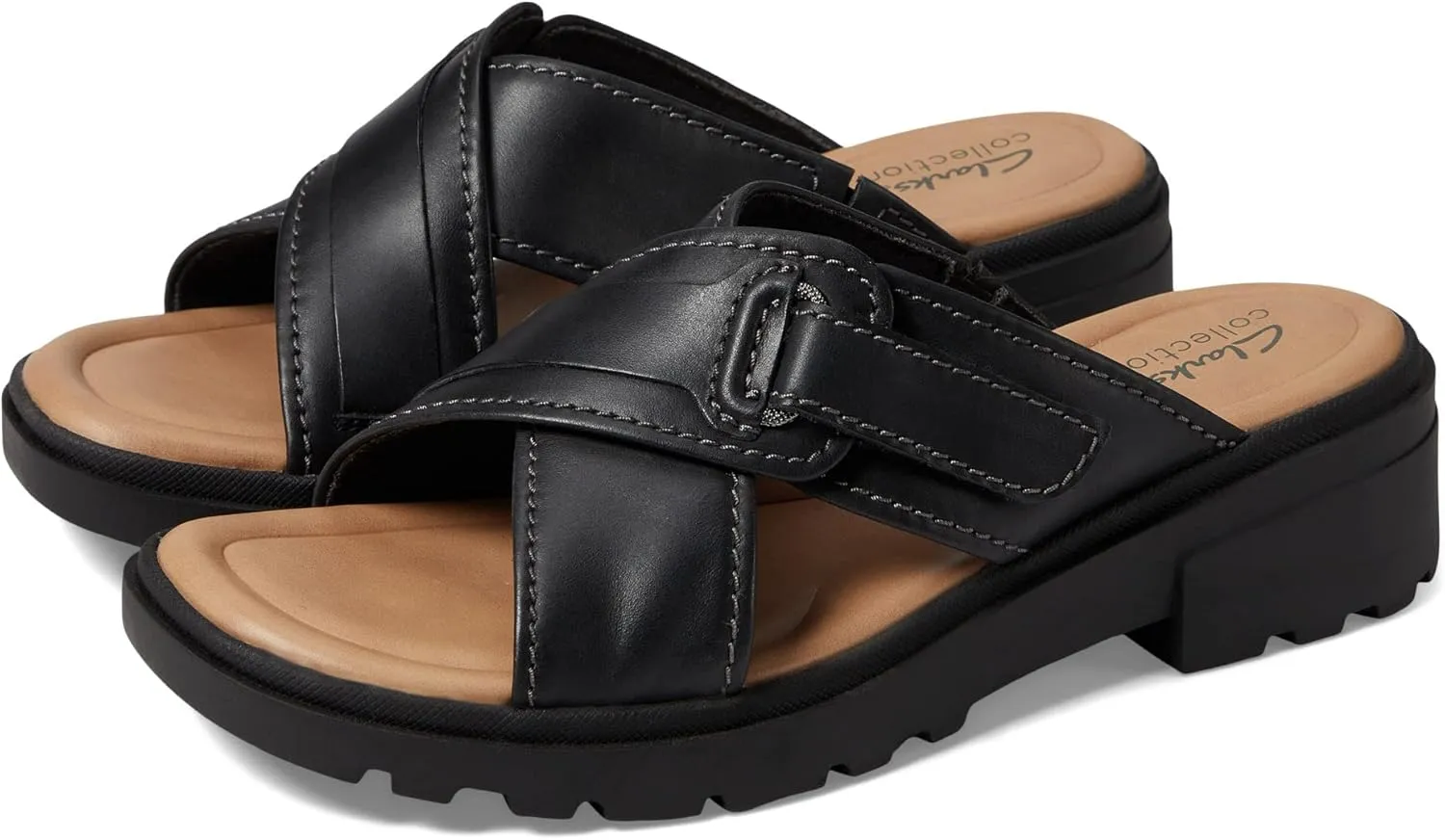 Clarks Women's Coast Cross Slide Sandal