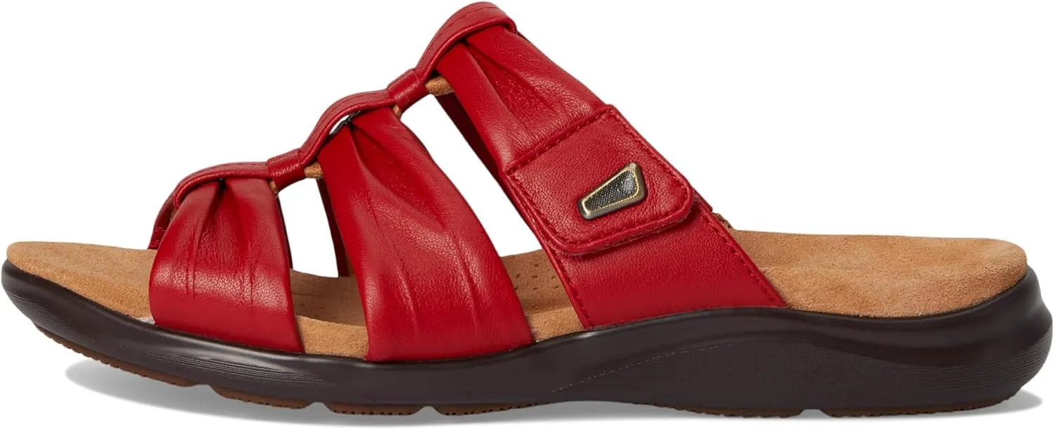 Clarks Women's Kitly Slide Flat Sandal
