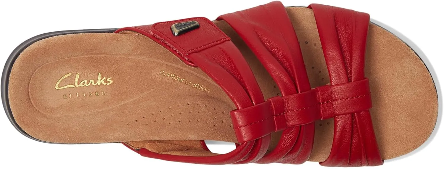 Clarks Women's Kitly Slide Flat Sandal