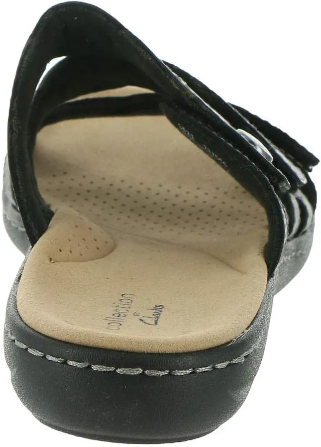 Clarks Womens Laurieann Echo Slip On Slide Sandals