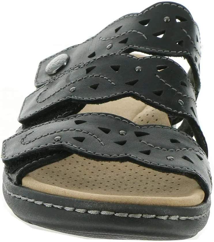 Clarks Womens Laurieann Echo Slip On Slide Sandals