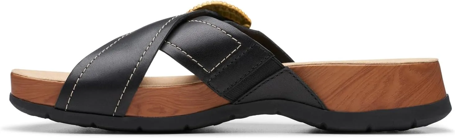 Clarks Women's Reileigh Bay Slide Sandal