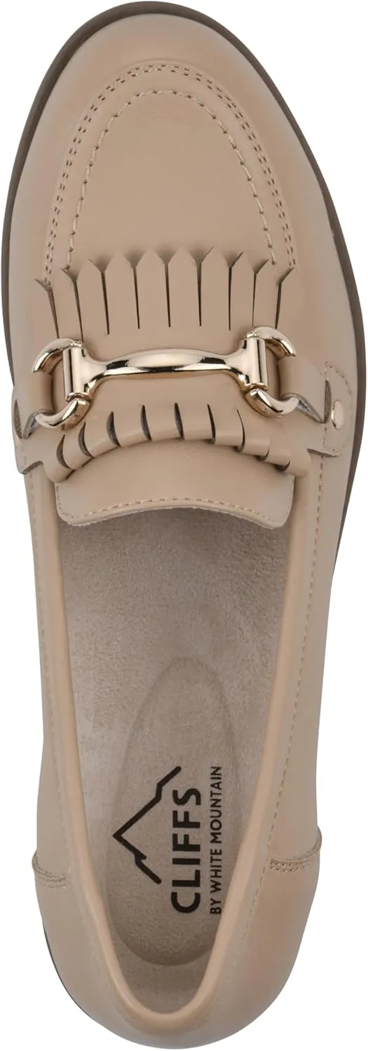 CLIFFS BY WHITE MOUNTAIN Women's Galeena Cushioned Loafer Flat