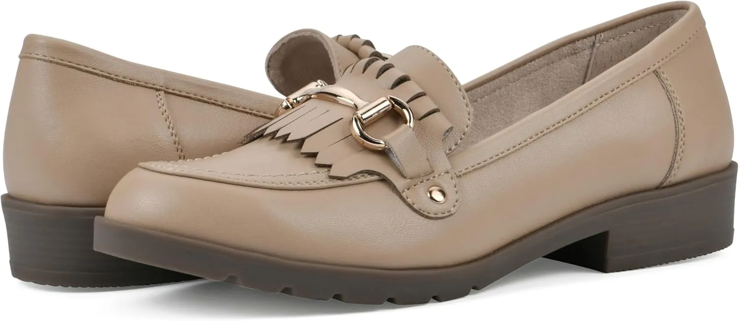 CLIFFS BY WHITE MOUNTAIN Women's Galeena Cushioned Loafer Flat