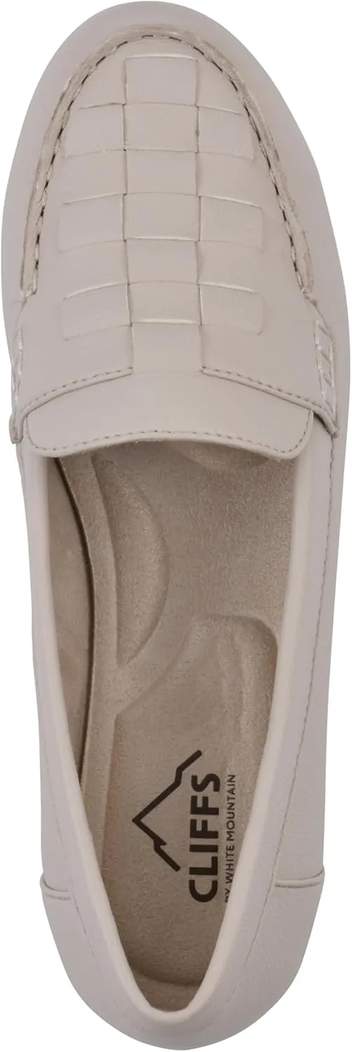 CLIFFS BY WHITE MOUNTAIN Women's Giver Cushioned Loafer Flat