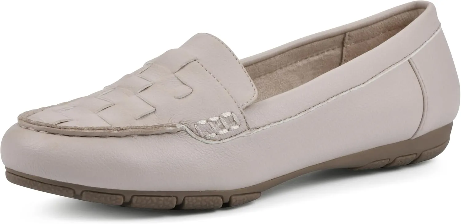 CLIFFS BY WHITE MOUNTAIN Women's Giver Cushioned Loafer Flat