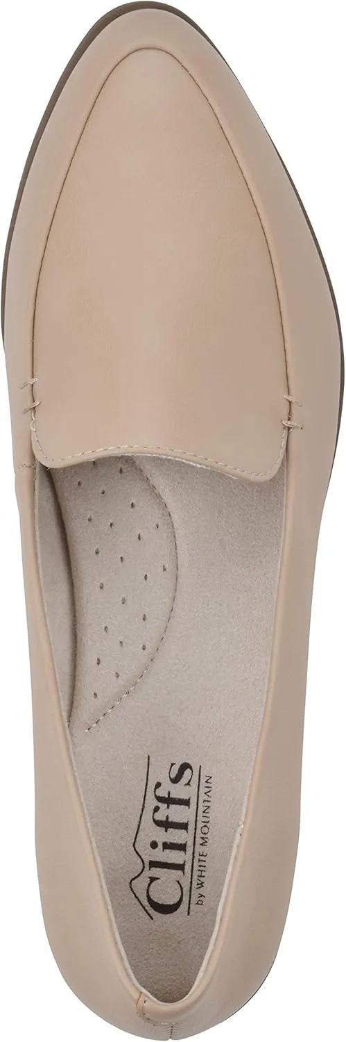 CLIFFS BY WHITE MOUNTAIN Women's Mint Tailored Loafer Flat