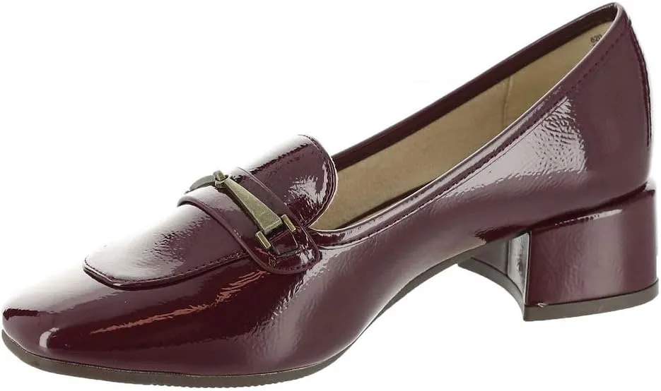 CLIFFS BY WHITE MOUNTAIN Women's Quinna Cushioned Block Heel Loafer Pump