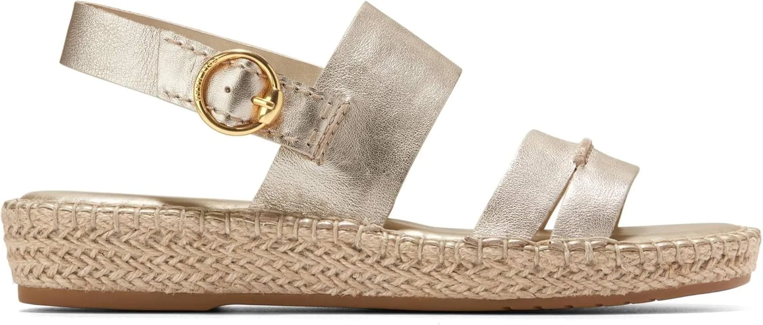 Cole Haan Women's Cloudfeel Tilden Espadrille Wedge Sandal