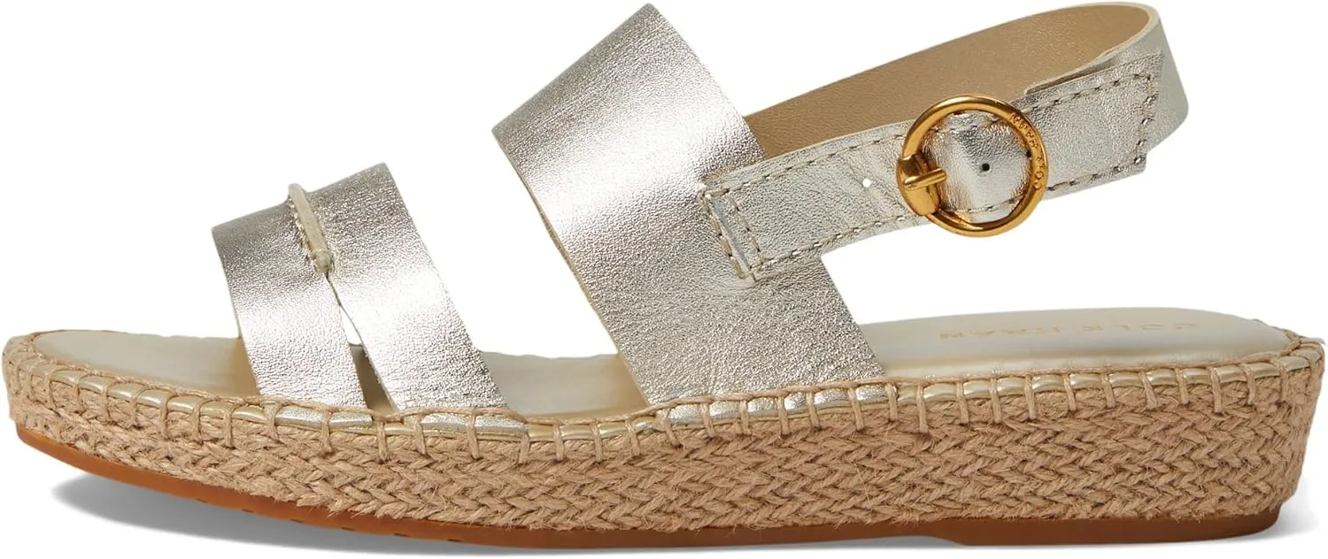Cole Haan Women's Cloudfeel Tilden Espadrille Wedge Sandal