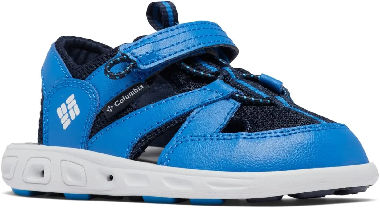 Columbia Youth Techsun Wave Sandal, Bright Indigo/Collegiate Navy, 9