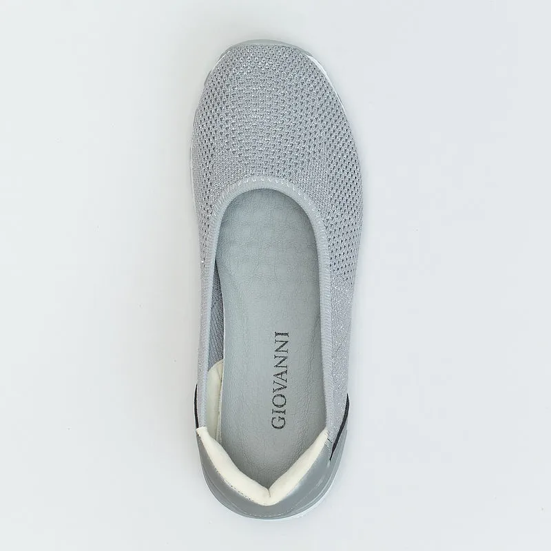 Comfort Knit Casual Pump _ 160722