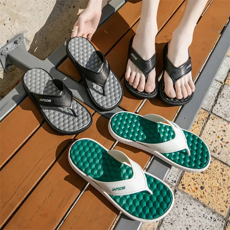 Comfortable Massage Sole Beach Non-Slip Flat Slides