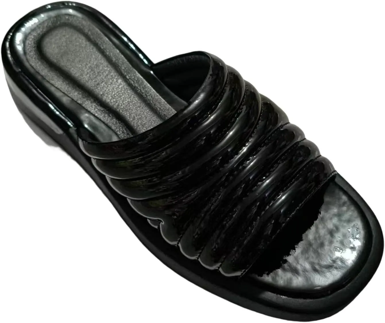 Comfortable Sandals for Women Open Toe Thick Sole Slides Summer Shoes Indoor Outdoor Slippers Beach Slide Sandal