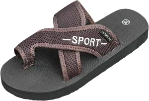 Comfortable Slide Sandals Spring And Summer Flat Soled Fashionable Casual Open Toe Beach Mesh Sandals For Women Large