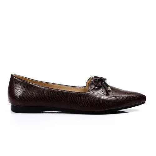 Comfortable Upper Bow Flat Shoes