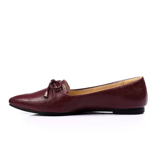 Comfortable Upper Bow Flat Shoes
