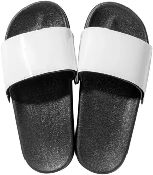 Craft Express Vegan Leather Sublimation Slides for Men and Women, Adult, XX Large - 44 | 45