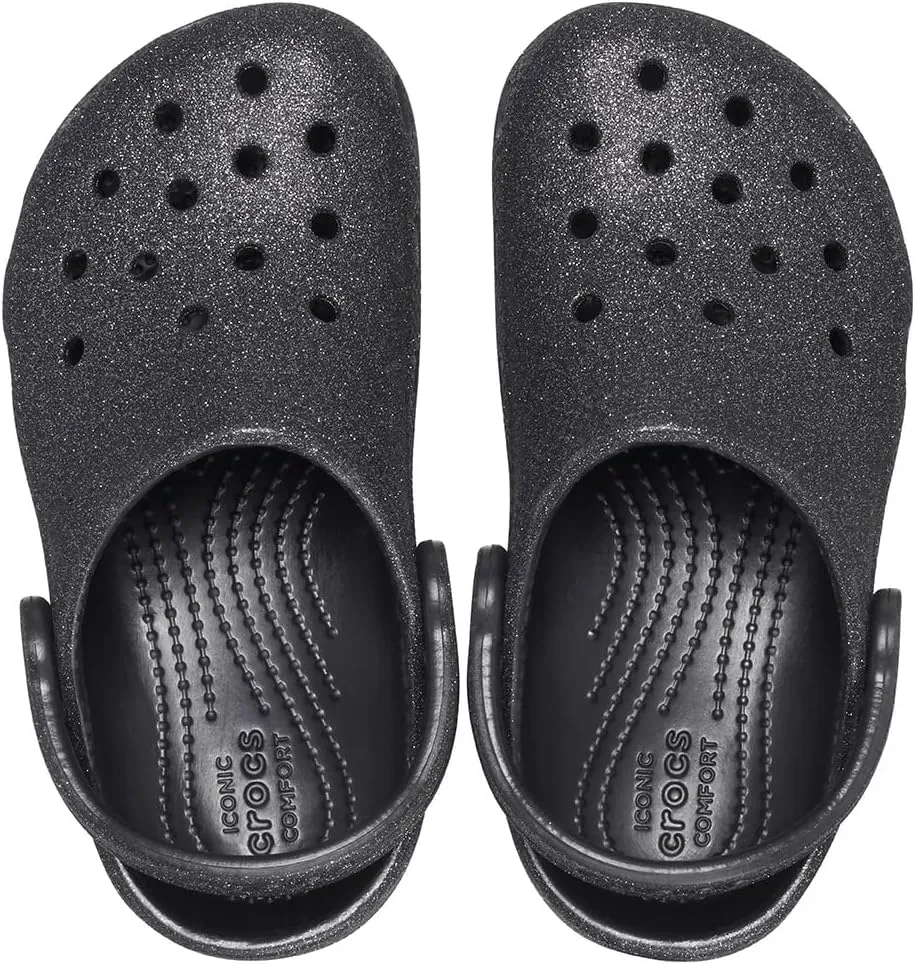 Crocs Kids' Classic Glitter Clog