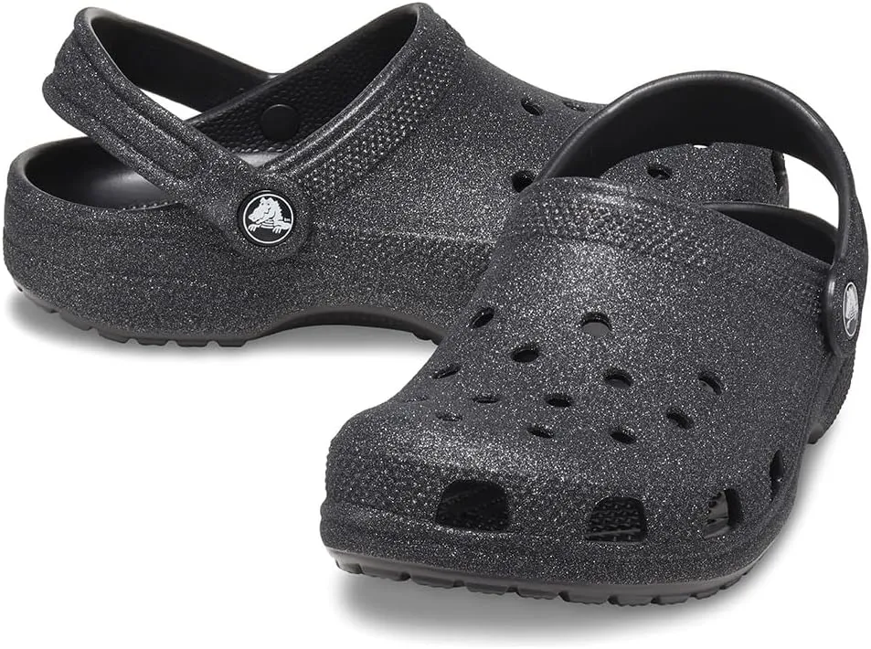 Crocs Kids' Classic Glitter Clog
