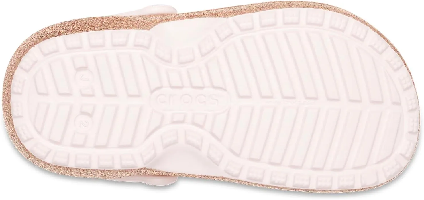 Crocs Kid's Classic Lined Glitter Clog