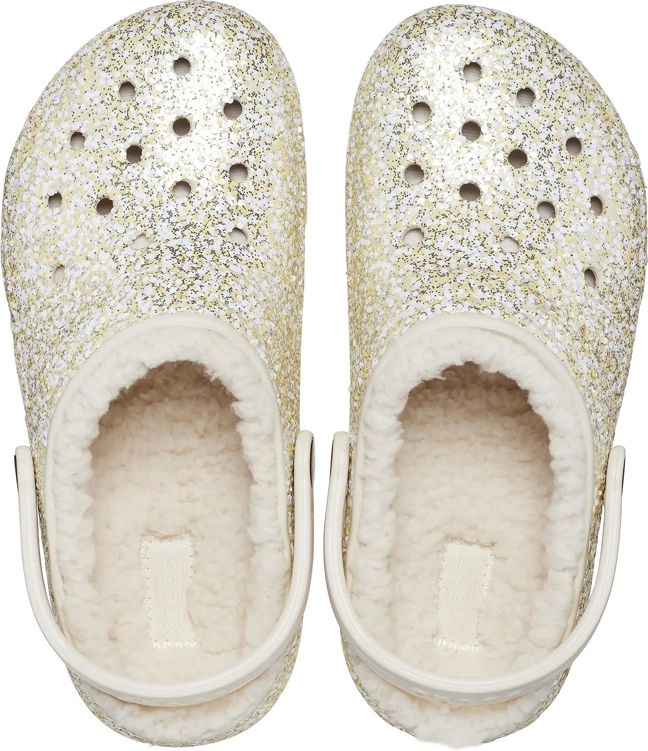 Crocs Kid's Classic Lined Glitter Clog
