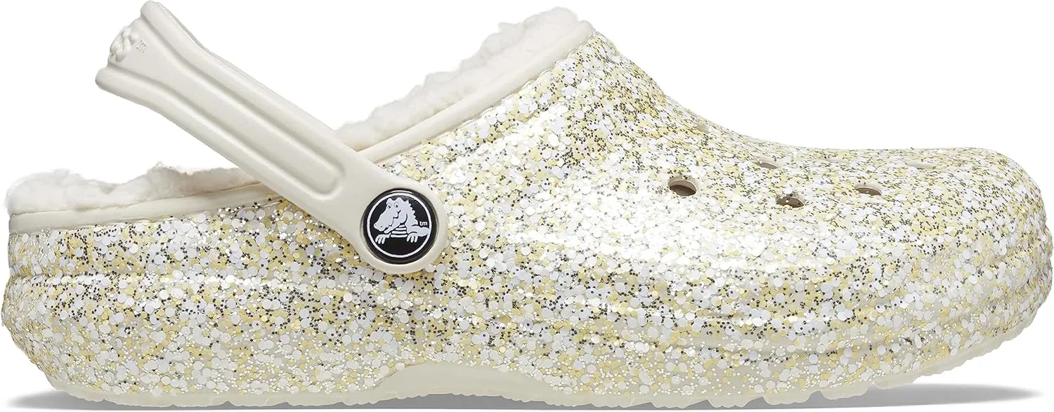 Crocs Kid's Classic Lined Glitter Clog
