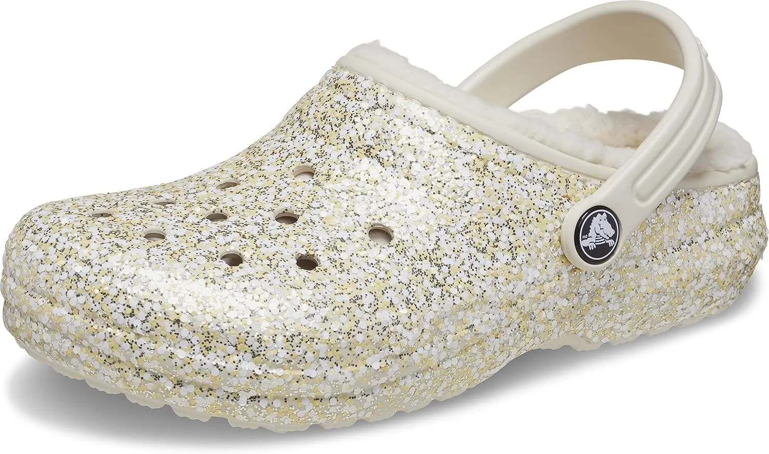 Crocs Kid's Classic Lined Glitter Clog