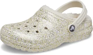 Crocs Kid's Classic Lined Glitter Clog