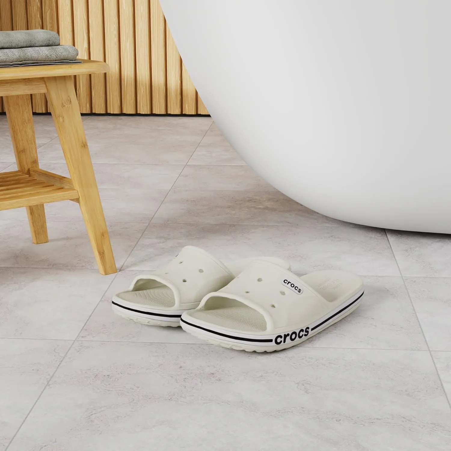 Crocs Unisex-Adult Bayaband Slide Sandals