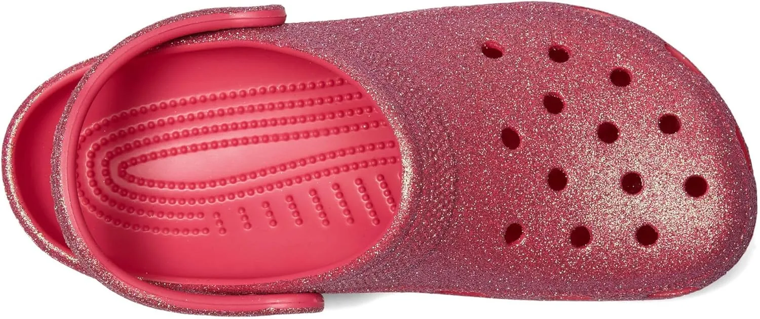 Crocs Unisex-Adult Classic Clog-Glitter
