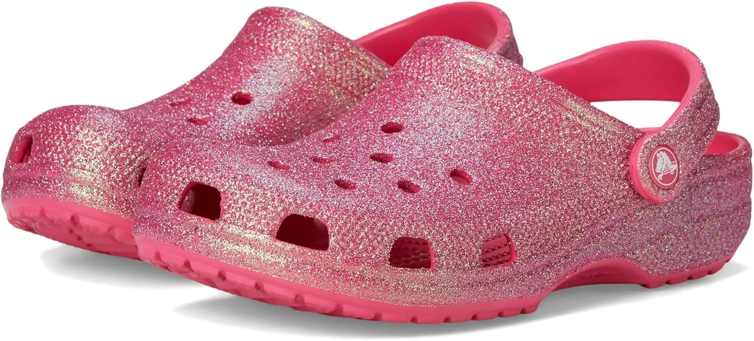 Crocs Unisex-Adult Classic Clog-Glitter